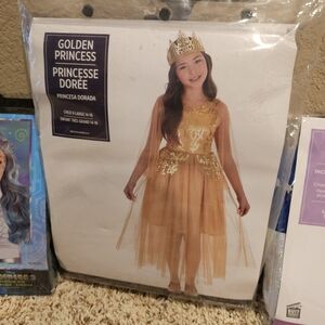 Golden Princess Costume for Kids